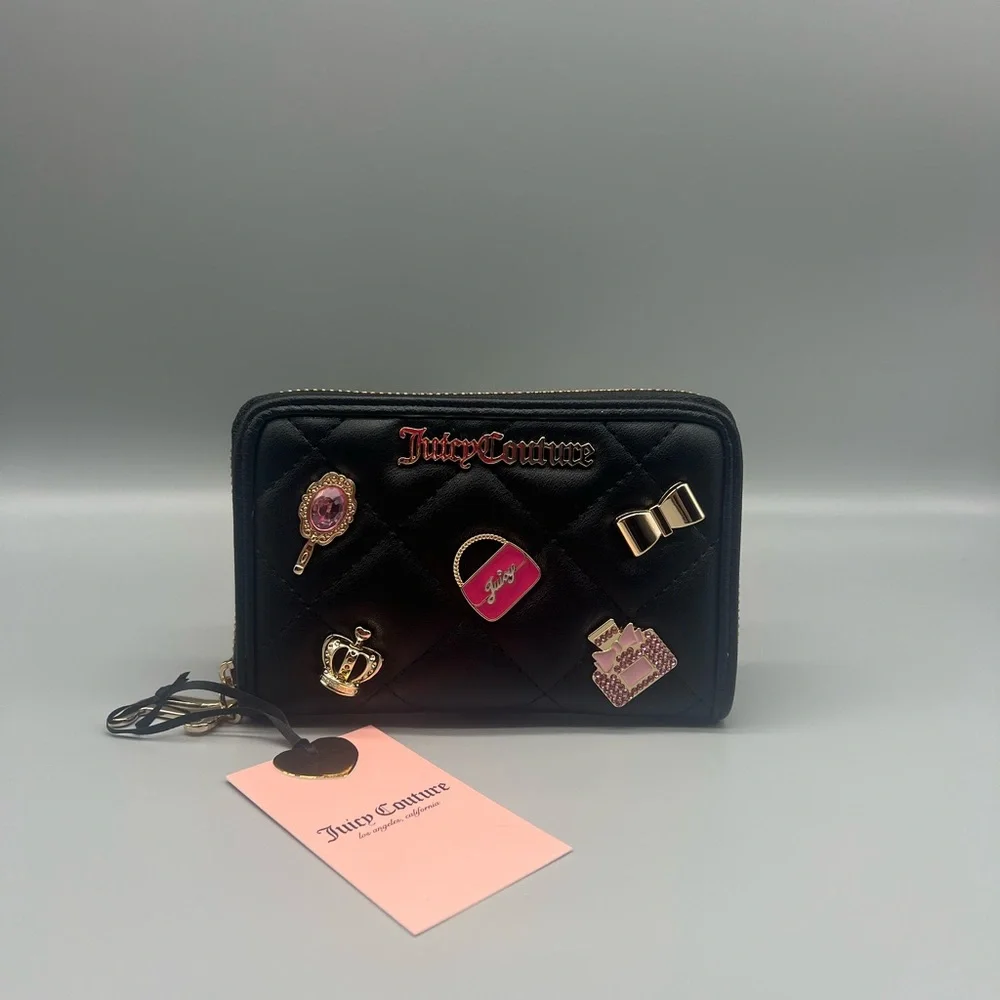 Juicy Couture juicy girls only medium zip around wallet